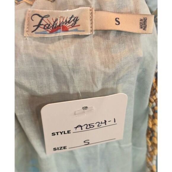 Faherty Sun Chaser Scoop Neck Sleeveless Floral Maxi Dress NWT Size Small - Picture 10 of 11